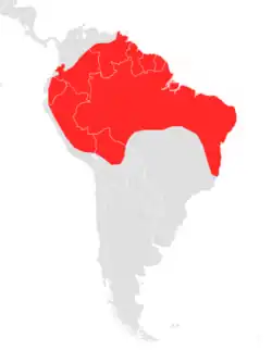Map of range