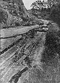 Cracks in the road to Port Robinson
