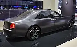 Black Badge, rear
