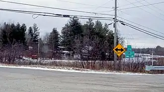 Route 216 in Stoke.