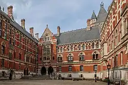 North face of the quadrangle