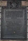 Royal Insurance war memorial, now relocated to the National Memorial Arboretum