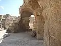 Part of the foundations of the Antonine Baths.