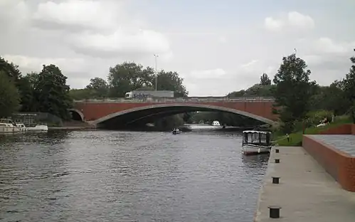 Runnymede Bridge, Surrey (opened 1961)[60]