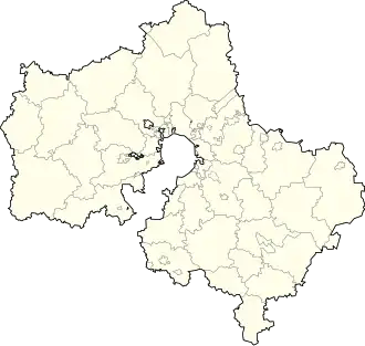Aprelevka is located in Moscow Oblast