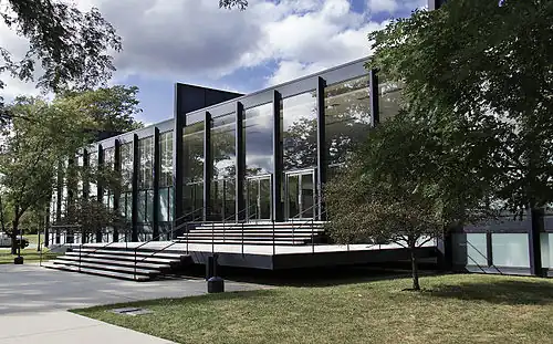 Crown Hall at the Illinois Institute of Technology, Chicago (1956)