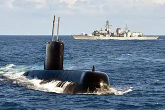 SA Navy Heroine-class submarine SAS Charlotte Maxeke