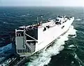 Cape Wrath under way
