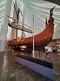 Full view of ship