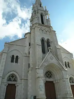 The church in Saint-Gervais