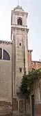 Bell tower (on the side alley Corte Tron)