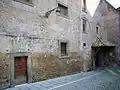 Opus listatum in the walls of the convent now called Santa Dorotea
