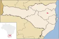Location of Ascurra