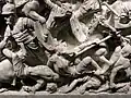 Detail from the Portonaccio sarcophagus (ca. 180 AD)