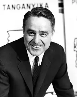Sargent Shriver, first Peace Corps director