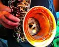 Factory-made saxophone mute #14