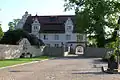Schwöbber Castle entrance area
