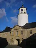 Crossen castle with bergfried