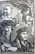 V1 plate A, p 16 Desid. Erasmus. Dav. Joris. Johan Snellings.