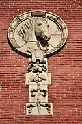 Terracotta detail, Union Stables