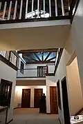 Second floor of Craigmiles Hall, viewing front of building and third floor.