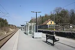 Platform area