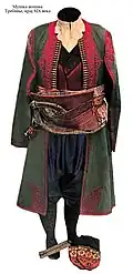 Serb national costume, 19th century