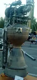 A Shahab 3 engine