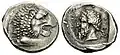 Silver stater of Mithrapata of Lycia, c. 390–370&nbsp;BC