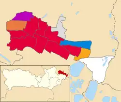 2006 results map