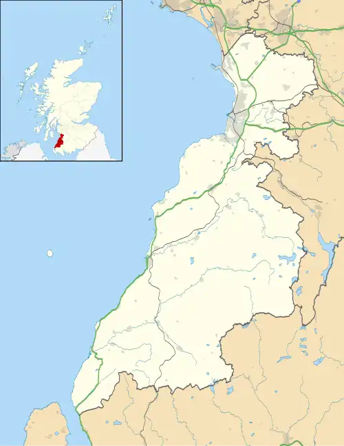 Ayr Town Hall is located in South Ayrshire