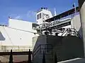 Walkway for pedestrian access to ferry