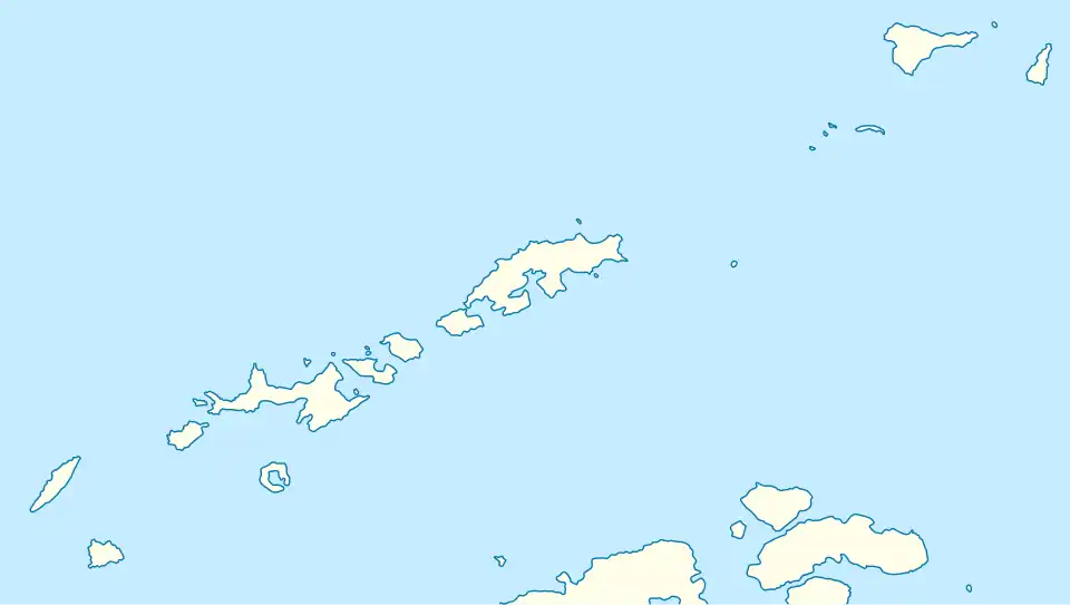Besson Rock is located in South Shetland Islands