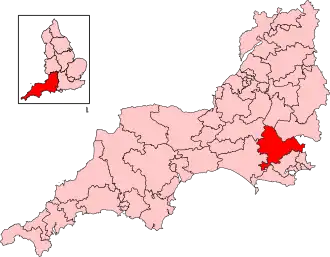 Map of constituency