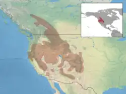 Map of range