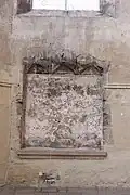 Niche in the choir
