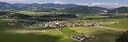 Sankt Lorenzen bei Knittelfeld seen from the south