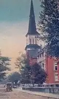 St. Vincent's Church, Plymouth, Pennsylvania, dedicated in 1887.