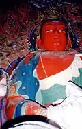 Statue, Gyantse Kumbum. 1993