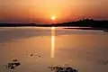 Sunset at Quinta do Lago.