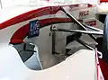 The front suspension mount of the SA05; it was used without changing the feature of the Arrows A23. This part was modified in its development, SA06.