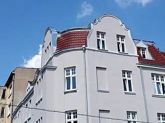 View of the gables