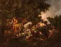 "An Ambush" (Zasadzka). Oil on canvass, 1856.[4]