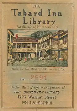 Bookplate No. 2891