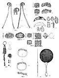 Taksai-1, barrow 6 artifacts