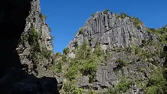 Hidden lagoon locally known as 'Tanque/Tangke'