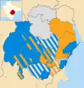 2007 results map