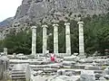 Image 15The Temple of Athena at Priene, an ancient site near Turunçlar in Aydın province.