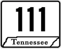 State Route 111 marker