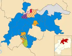 2003 results map